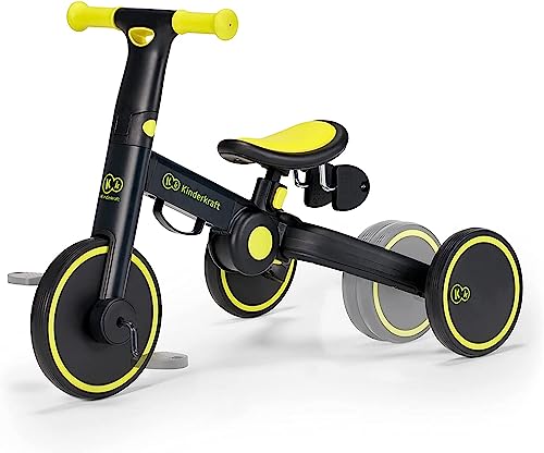 Kinderkraft Dreirad 3in1 4TRIKE, Leicht Rutscher, Laufrad, Zusammenklappbar, ergonomische Sattel, ab 12 Monat bis 5 Jahre, Schwarz Kinderkraft Dreirad 3in1 4TRIKE, Leicht Rutscher, Laufrad, Zusammenklappbar, ergonomische Sattel, ab 12 Monat bis 5 Jahre, Schwarz von kk Kinderkraft