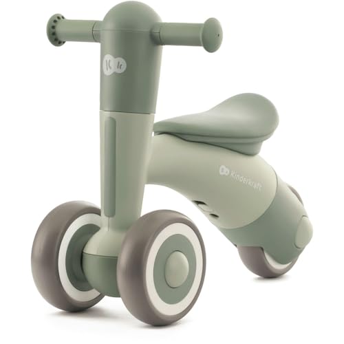 Kinderkraft MINIBI Laufrad ab 1 Jahr, Lichte Lauflernrad ohne Pedale, verstellbaren Sattel, Einfach zu reinigen, Wiegt 2,1 kg, Grün Kinderkraft MINIBI Laufrad ab 1 Jahr, Lichte Lauflernrad ohne Pedale, verstellbaren Sattel, Einfach zu reinigen, Wiegt 2,1 kg, Grün von kk Kinderkraft