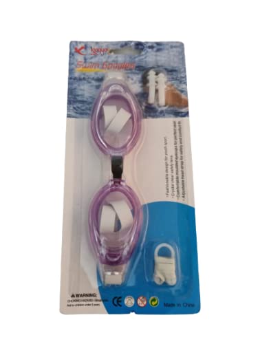 knbo Schwimmbrille Schwimmen Tauchen Brille Ohrstöpsel Nasenclip Set lila knbo Schwimmbrille Schwimmen Tauchen Brille Ohrstöpsel Nasenclip Set lila von knbo