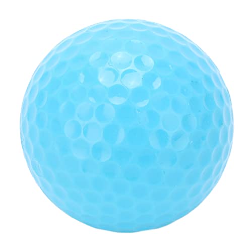 koloys 2 Schichten Golf Floating Ball Float Water Range Outdoor Sports Golf Übungstrainingsbälle Weiß (Light Blue) von koloys