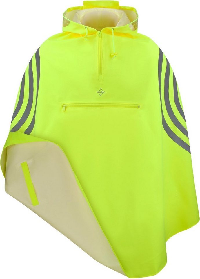 korntex Outdoorjacke Rain Poncho Rotterdam reflective Streifen korntex Outdoorjacke Rain Poncho Rotterdam reflective Streifen von korntex