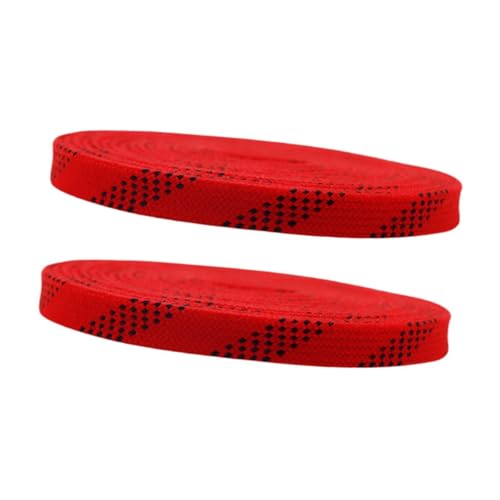 kowaku 1 Paar gewachste Schnürsenkel für Hockey-Schlittschuhe, 1 cm breit, Schnürsenkel für Inlineskates, Hockey-Schuhe, Zubehör für, Rot, 244cm kowaku 1 Paar gewachste Schnürsenkel für Hockey-Schlittschuhe, 1 cm breit, Schnürsenkel für Inlineskates, Hockey-Schuhe, Zubehör für, Rot, 244cm von kowaku