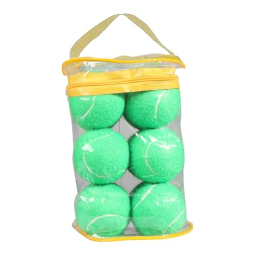 kowaku 12 Stück Tennisbälle, Übungsbälle, 6,45 cm Durchmesser, Bälle für Hunde, Tennis-Trainingsbälle für Spiele, Sport für Frauen, Hunde, Aktivitäten, Grün kowaku 12 Stück Tennisbälle, Übungsbälle, 6,45 cm Durchmesser, Bälle für Hunde, Tennis-Trainingsbälle für Spiele, Sport für Frauen, Hunde, Aktivitäten, Grün von kowaku
