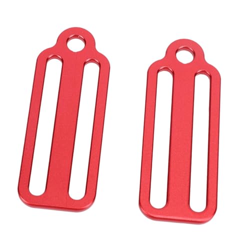 kowaku 2X Gewicht Gürtel Sliders Harness Seite Gürtel Snap Harness Band Gewicht Gürtel Halter für Schwimmen, Rot von kowaku