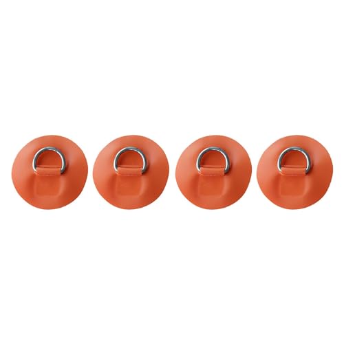 kowaku 4er Set D-Ringe und D-Pads für Wassersportausrüstung, Orange kowaku 4er Set D-Ringe und D-Pads für Wassersportausrüstung, Orange von kowaku
