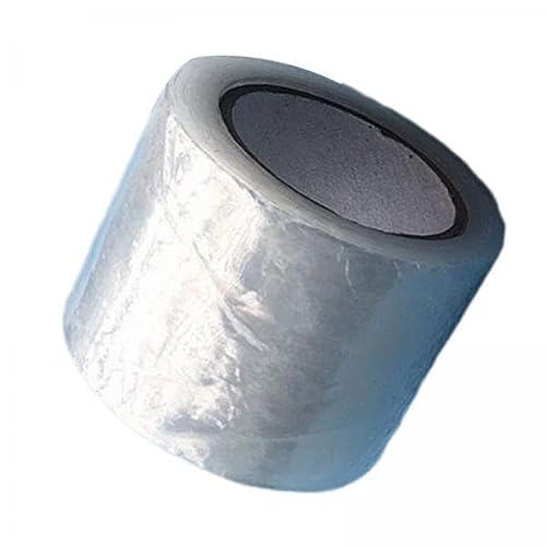 kowaku 5xRacket Grips Wrap Tape 18M/Roll Trägerfolie Kunststoffgriff Anti Rutsch Zubehör Mehrzweck rutschfeste Stoßdämpfung, Klar, 5 STK. von kowaku