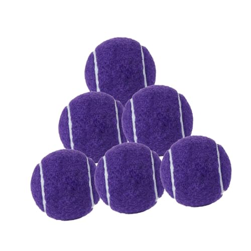 kowaku 6X -Tennisbälle für Anfänger Trainingstrainingsbälle 64mm Dia zum Spielen, Lila kowaku 6X -Tennisbälle für Anfänger Trainingstrainingsbälle 64mm Dia zum Spielen, Lila von kowaku