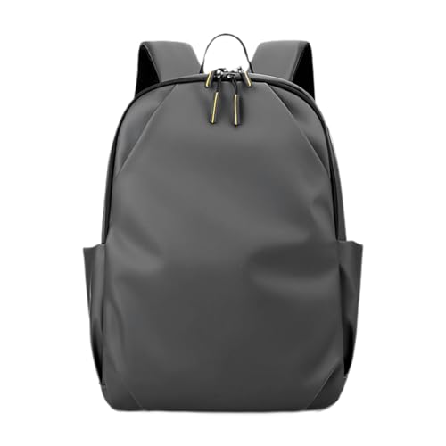 kowaku Computer-Rucksack, praktisch mit Befestigungsgurt für Zugstange, platzsparend, Laptop-Rucksack, Business-Rucksack fürs Büro, Dunkelgrau, Nylon von kowaku