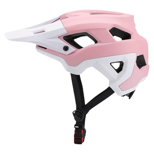 kowaku Fahrradhelm für Erwachsene, Sicherer Kopfschutz für Radfahrer, Leicht Und Komfortabel, Rosa Weiß von kowaku