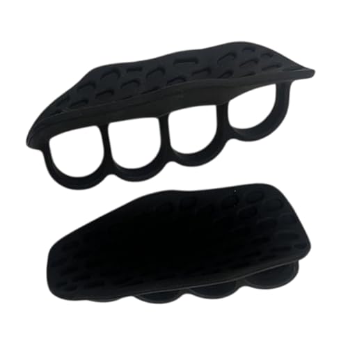 kowaku Fitnessstudio Grips Finger Grip Stärkener Handschutzhandgreifer für die Kreuzung, Schwarz kowaku Fitnessstudio Grips Finger Grip Stärkener Handschutzhandgreifer für die Kreuzung, Schwarz von kowaku