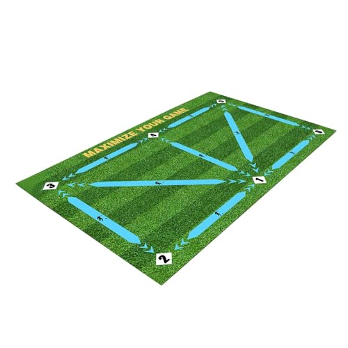 kowaku Fußball-Trainingsmatte, Mehrzweck-, verschleißfeste, leichte Fußballmatte, Dribbel-Trainingsmatte, Teppich für Zuhause, Jungen und Mädchen, 80 Cmx120 cm kowaku Fußball-Trainingsmatte, Mehrzweck-, verschleißfeste, leichte Fußballmatte, Dribbel-Trainingsmatte, Teppich für Zuhause, Jungen und Mädchen, 80 Cmx120 cm von kowaku