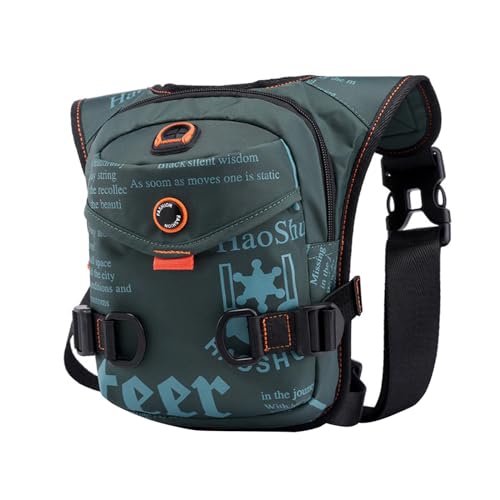 kowaku Herren Brusttasche Leichtgewichtig Praktisch Outdoor Tasche für Sport Und Freizeit, dunkelgrün von kowaku