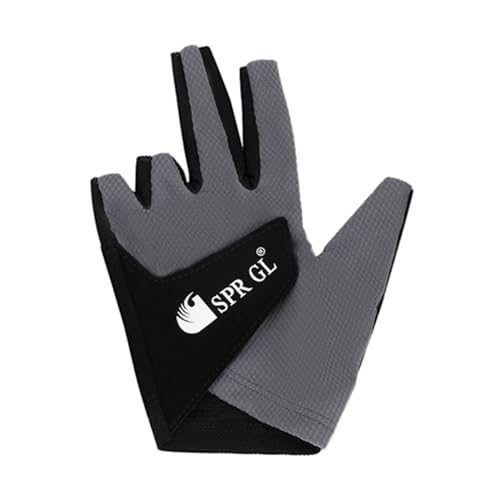 kowaku Hochwertiger Billardhandschuh für Den Linken Finger, GRAU von kowaku