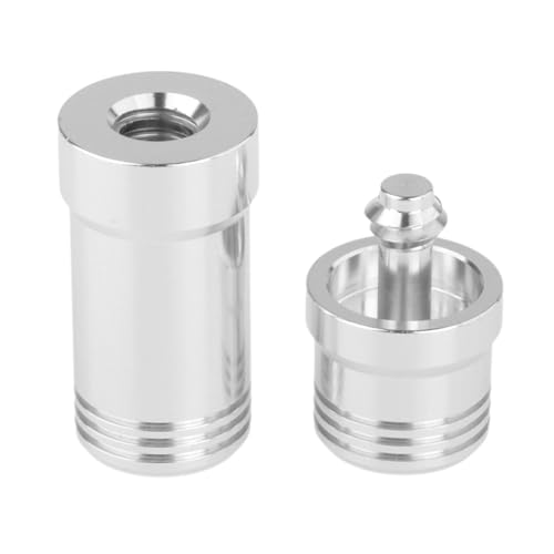 kowaku Hochwertiger Gelenkschutz für Billardqueues, 3/8 X 10, Aluminiumlegierung, Silber kowaku Hochwertiger Gelenkschutz für Billardqueues, 3/8 X 10, Aluminiumlegierung, Silber von kowaku