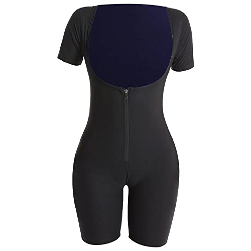 kowaku Jumpsuit, Saunaanzüge für Damen, Schlankheitsweste, Shapewear, Jogginghose, Schwitzen, Body, Taillenmieder für Laufen, Yoga, Pilates, Gewichtheben, Blau, l kowaku Jumpsuit, Saunaanzüge für Damen, Schlankheitsweste, Shapewear, Jogginghose, Schwitzen, Body, Taillenmieder für Laufen, Yoga, Pilates, Gewichtheben, Blau, l von kowaku