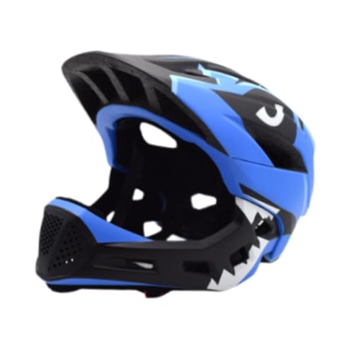 kowaku Kinder-Fahrradhelm, Fahrradhelm mit Verstellbarer Passform, Skateboard-Helm, Fahrradhelm für Jungen und Mädchen, zum Radfahren, BLAU kowaku Kinder-Fahrradhelm, Fahrradhelm mit Verstellbarer Passform, Skateboard-Helm, Fahrradhelm für Jungen und Mädchen, zum Radfahren, BLAU von kowaku