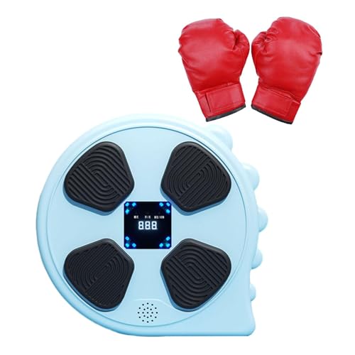 kowaku Klangvolle Boxmaschine für Fitness Und Spaß, blau mit Handschuh von kowaku