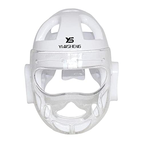 kowaku Breathable Boxing Head Guard für Kinder und Erwachsene, MMA Kickboxen Kopf Gesicht Schutz Boxen Helm Nase Schutz für Muay Thai Taekwondo, Textart Weiß-S kowaku Breathable Boxing Head Guard für Kinder und Erwachsene, MMA Kickboxen Kopf Gesicht Schutz Boxen Helm Nase Schutz für Muay Thai Taekwondo, Textart Weiß-S von kowaku