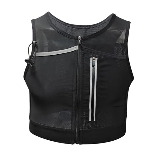 kowaku Laufweste Tasche Leichte Brusttasche Reflektierende Telefonhalterung Sporttasche für Workout, l von kowaku