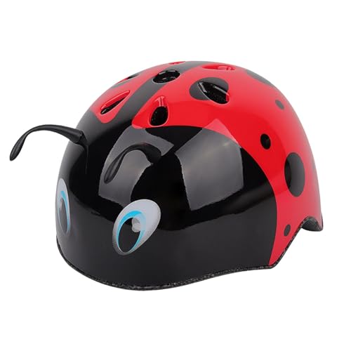 kowaku Marienkäfer Kinder Fahrradhelm Stylischer Kopfschutz für Kleine, S kowaku Marienkäfer Kinder Fahrradhelm Stylischer Kopfschutz für Kleine, S von kowaku