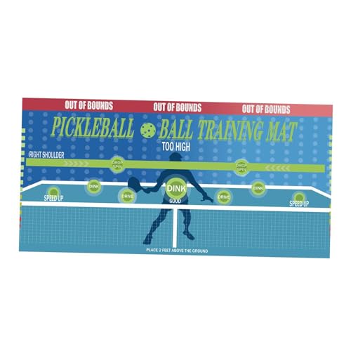 kowaku Pickleball Pad Pickleball Übungs-Rebounder Verbessern Sie die Pickleball-Fähigkeiten Pickleball-Trainingspostermatte für im von kowaku