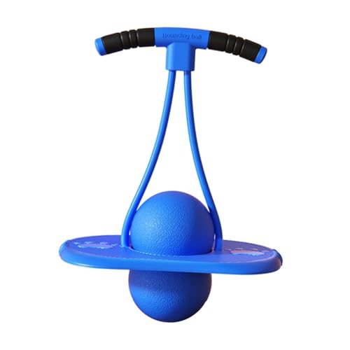 kowaku Pogo Ball Pogo Stick Jump Balance Balance Board Space Ball mit Griffen, Blau von kowaku