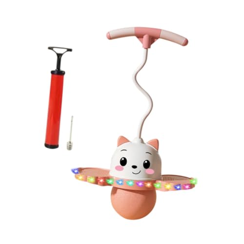 kowaku Pogo Ball mit Griff Hüpfball Pogo Stick Jump mit Pumpe für Spiele Körpertraining Assistent, Rosa kowaku Pogo Ball mit Griff Hüpfball Pogo Stick Jump mit Pumpe für Spiele Körpertraining Assistent, Rosa von kowaku