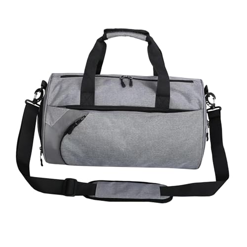 kowaku Reisetasche, Umhängetasche, Sporttasche, Aufbewahrungstasche, Handtasche, Weekender-Tasche, Umhängetasche, Übernachtungstasche für das Fitnessstudio, Grau von kowaku