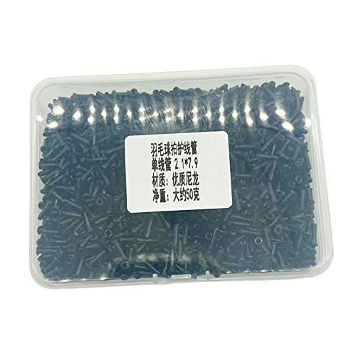 kowaku Reparatur-Schutzhüllen für Badmintonschläger, Nylon, Ösen, Schutzhüllen, für einzelne 2,1 x 7,9 mm kowaku Reparatur-Schutzhüllen für Badmintonschläger, Nylon, Ösen, Schutzhüllen, für einzelne 2,1 x 7,9 mm von kowaku