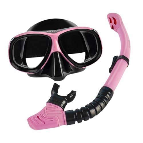 kowaku Schnorchelset für Kurzsichtige, Tauchmaske für Kurzsichtige, verstellbare professionelle Taucherbrille, Schwimmmaske zum Schnorcheln und Tauchen von kowaku