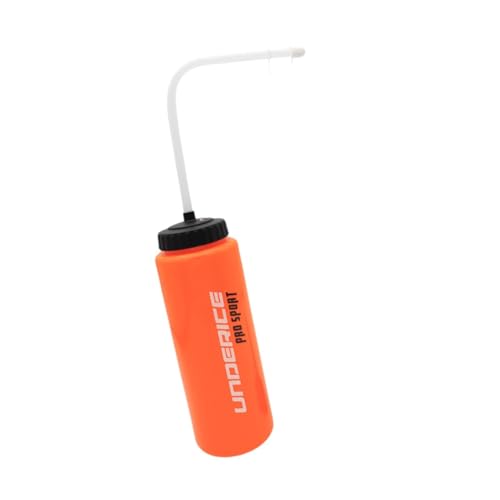 kowaku Sport-Wasserflasche, Fitness-Flasche, Wasserkocher, tragbare Quetschflasche, biegsamer Langer Strohhalm für Outdoor-Sport, Hockey, Radfahren, Orange kowaku Sport-Wasserflasche, Fitness-Flasche, Wasserkocher, tragbare Quetschflasche, biegsamer Langer Strohhalm für Outdoor-Sport, Hockey, Radfahren, Orange von kowaku