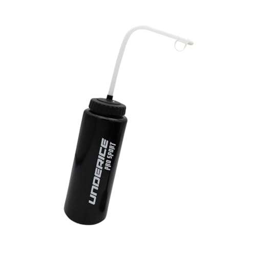 kowaku Sport-Wasserflasche, Fitness-Flasche, Wasserkocher, tragbare Quetschflasche, biegsamer Langer Strohhalm für Outdoor-Sport, Hockey, Radfahren, Schwarz kowaku Sport-Wasserflasche, Fitness-Flasche, Wasserkocher, tragbare Quetschflasche, biegsamer Langer Strohhalm für Outdoor-Sport, Hockey, Radfahren, Schwarz von kowaku
