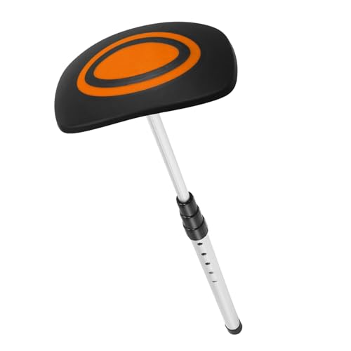 kowaku Stützstange für Golf-Reisetaschen, Stützsystem, Aluminiumstange, verformungssicheres Golfgeschenk für Männer, Stützstange für Golf-Reisetaschen, Silber Orange von kowaku