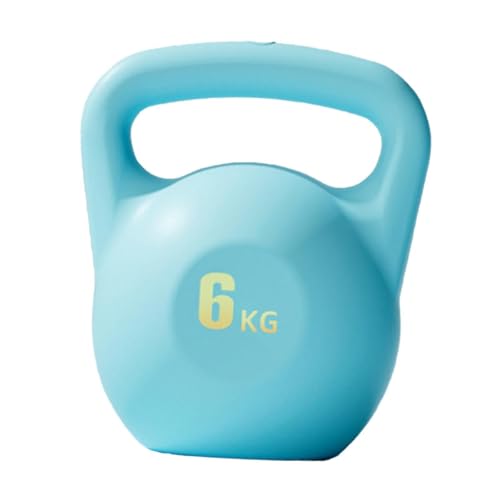 kowaku Wassergefüllte Kettlebell, Wasser-Kettlebell, Fitness-Kettlebell-Training zum Heben der Hüften, Blau 6kg von kowaku