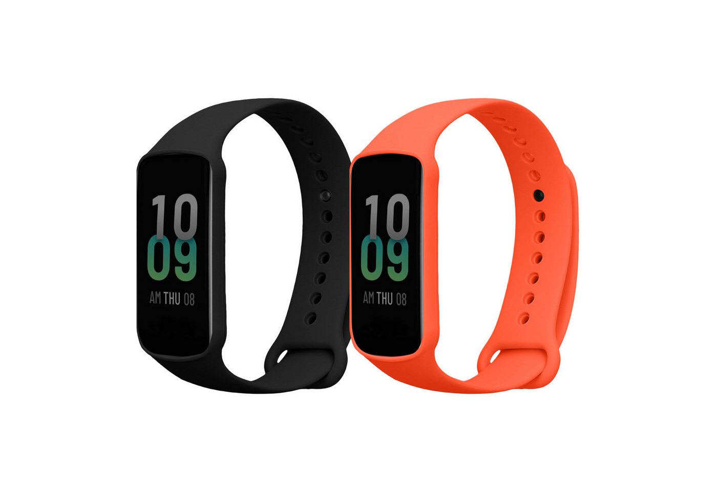 kwmobile 2x Sportarmband für Amazfit Band 7 Smartwatch, 1-tlg., Armband TPU Silikon Set Fitnesstracker kwmobile 2x Sportarmband für Amazfit Band 7 Smartwatch, 1-tlg., Armband TPU Silikon Set Fitnesstracker von kwmobile
