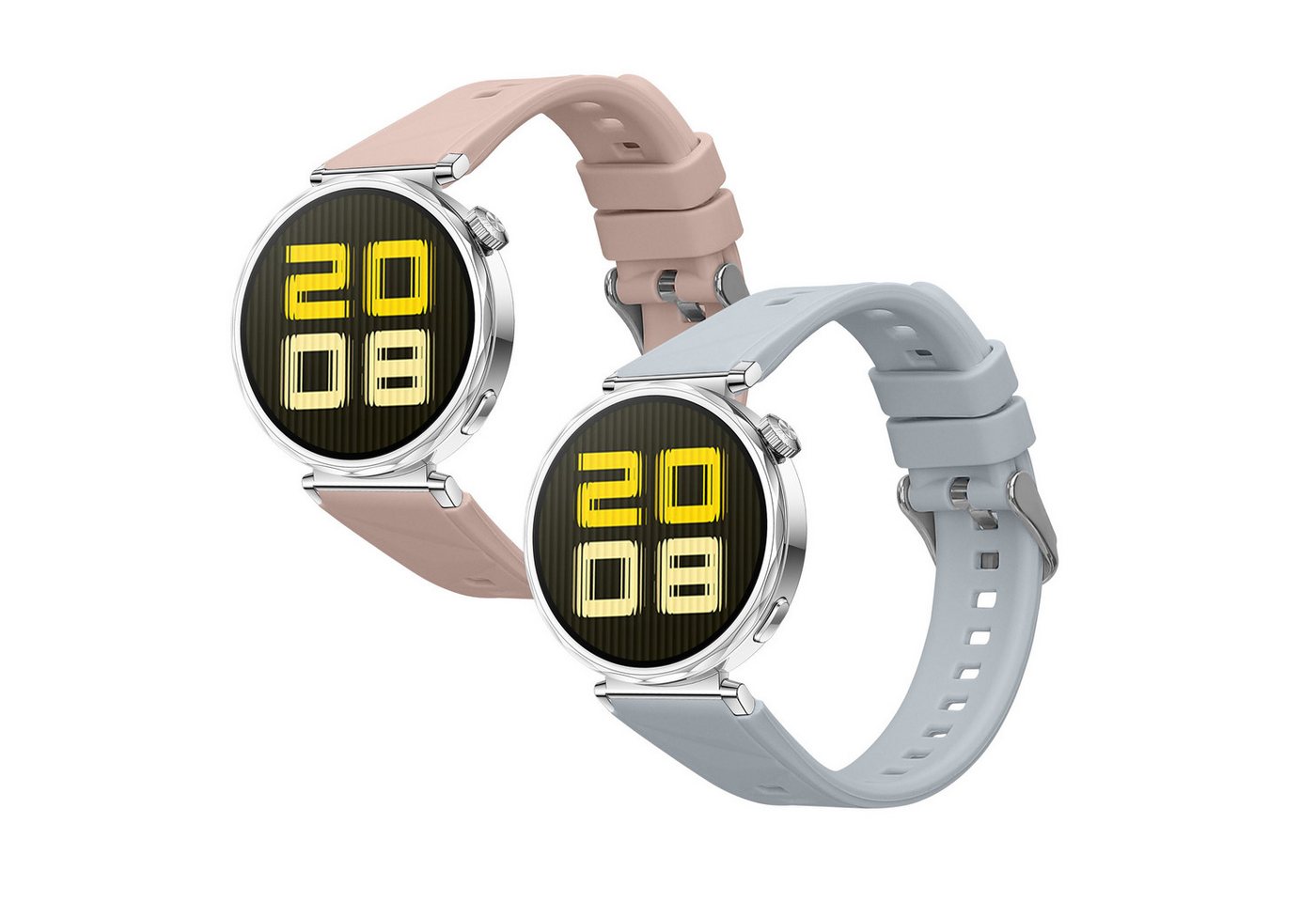 kwmobile 2x Sportarmband für Huawei Watch GT5 41mm / GT5 Pro 42mm Smartwatch, 1-tlg., Armband TPU Silikon Set Fitnesstracker kwmobile 2x Sportarmband für Huawei Watch GT5 41mm / GT5 Pro 42mm Smartwatch, 1-tlg., Armband TPU Silikon Set Fitnesstracker von kwmobile