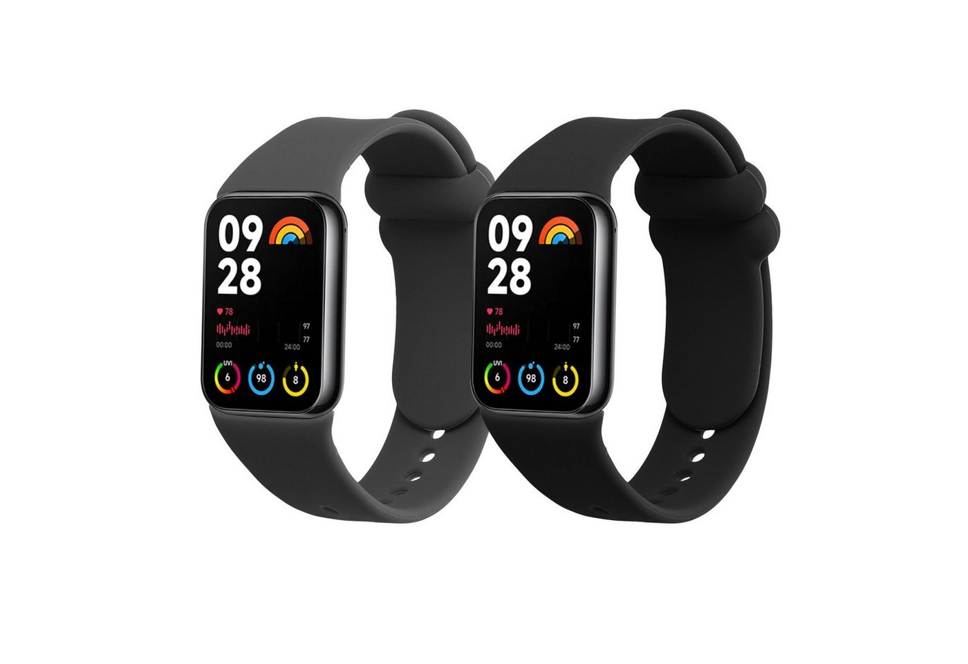 kwmobile 2x Sportarmband für Xiaomi Mi Band 8 Pro Smartwatch, 1-tlg., Armband TPU Silikon Set Fitnesstracker kwmobile 2x Sportarmband für Xiaomi Mi Band 8 Pro Smartwatch, 1-tlg., Armband TPU Silikon Set Fitnesstracker von kwmobile