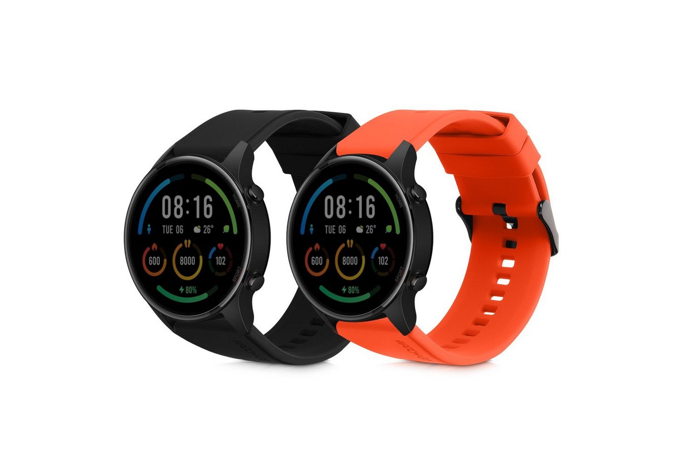 kwmobile 2x Sportarmband für Xiaomi Mi Watch Color Sport / S1 Active Smartwatch, 1-tlg., Armband TPU Silikon Set Fitnesstracker kwmobile 2x Sportarmband für Xiaomi Mi Watch Color Sport / S1 Active Smartwatch, 1-tlg., Armband TPU Silikon Set Fitnesstracker von kwmobile