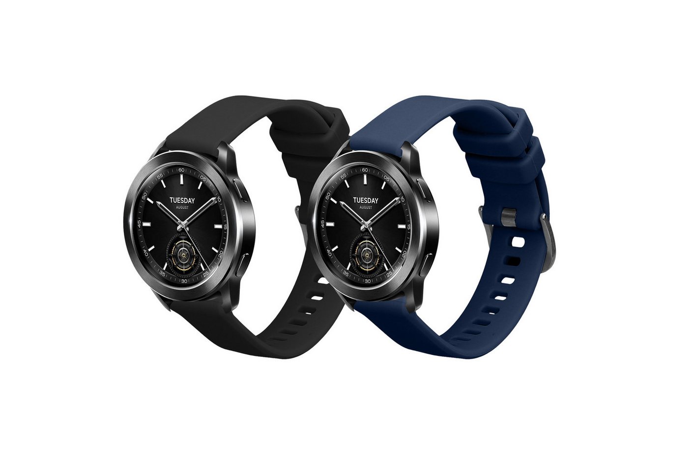 kwmobile 2x Sportarmband für Xiaomi Watch S3 Smartwatch, 1-tlg., Armband TPU Silikon Set Fitnesstracker kwmobile 2x Sportarmband für Xiaomi Watch S3 Smartwatch, 1-tlg., Armband TPU Silikon Set Fitnesstracker von kwmobile