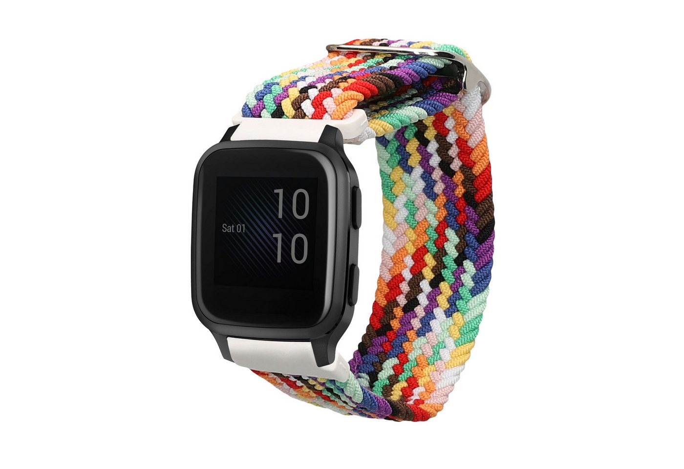 kwmobile Armband für Garmin Venu Sq 2 Music / Sq 2 Smartwatch, 1-tlg., Nylon Fitnesstracker Sportarmband Band - Innenmaße von 17 cm kwmobile Armband für Garmin Venu Sq 2 Music / Sq 2 Smartwatch, 1-tlg., Nylon Fitnesstracker Sportarmband Band - Innenmaße von 17 cm von kwmobile