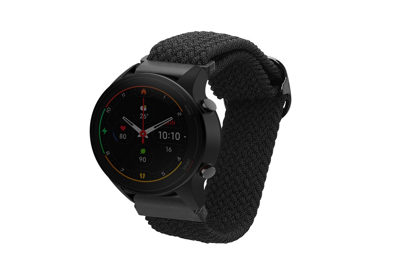 kwmobile Armband für Xiaomi Mi Watch / Mi Watch Color Sport Smartwatch, 1-tlg., Nylon Fitnesstracker Sportarmband Band - Innenmaße von 14 - 22 cm kwmobile Armband für Xiaomi Mi Watch / Mi Watch Color Sport Smartwatch, 1-tlg., Nylon Fitnesstracker Sportarmband Band - Innenmaße von 14 - 22 cm von kwmobile