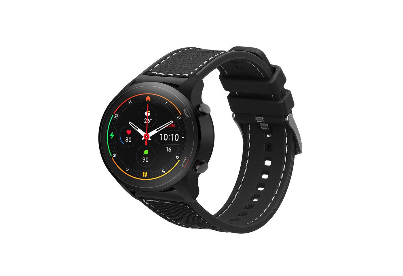 kwmobile Armband für Xiaomi Mi Watch Color Sport / S1 Active - Nylon Silikon Smartwatch, 1-tlg., Sportarmband Band - Innenmaße 14 - 22 cm kwmobile Armband für Xiaomi Mi Watch Color Sport / S1 Active - Nylon Silikon Smartwatch, 1-tlg., Sportarmband Band - Innenmaße 14 - 22 cm von kwmobile