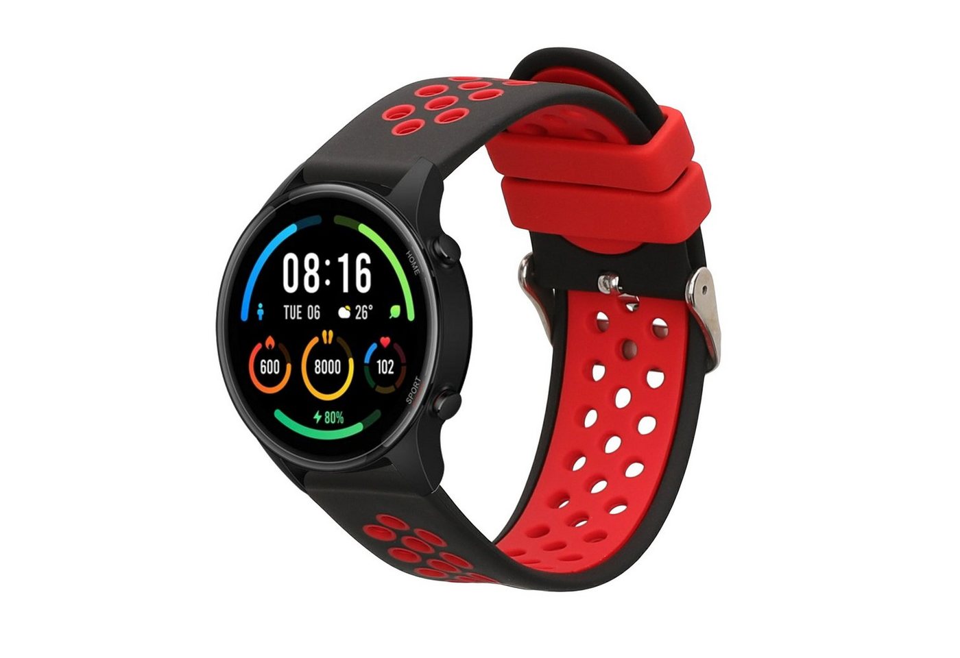 kwmobile Armband für Xiaomi Mi Watch Color Sport / S1 Active Smartwatch, 1-tlg., Ersatzarmband Fitnesstracker - Fitness Band Silikon kwmobile Armband für Xiaomi Mi Watch Color Sport / S1 Active Smartwatch, 1-tlg., Ersatzarmband Fitnesstracker - Fitness Band Silikon von kwmobile
