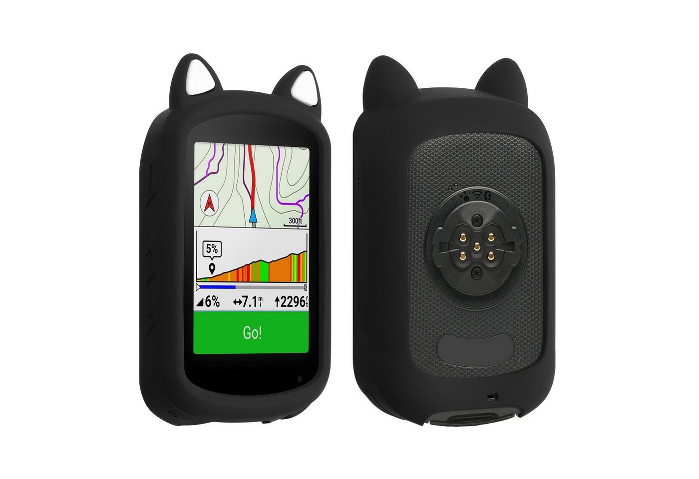 kwmobile Smartphone-Hülle kwmobile Hülle für Garmin Edge 840 / Edge 540, Silikon GPS Case - Backcover für Bike GPS Computer - Schutzhülle kwmobile Smartphone-Hülle kwmobile Hülle für Garmin Edge 840 / Edge 540, Silikon GPS Case - Backcover für Bike GPS Computer - Schutzhülle von kwmobile
