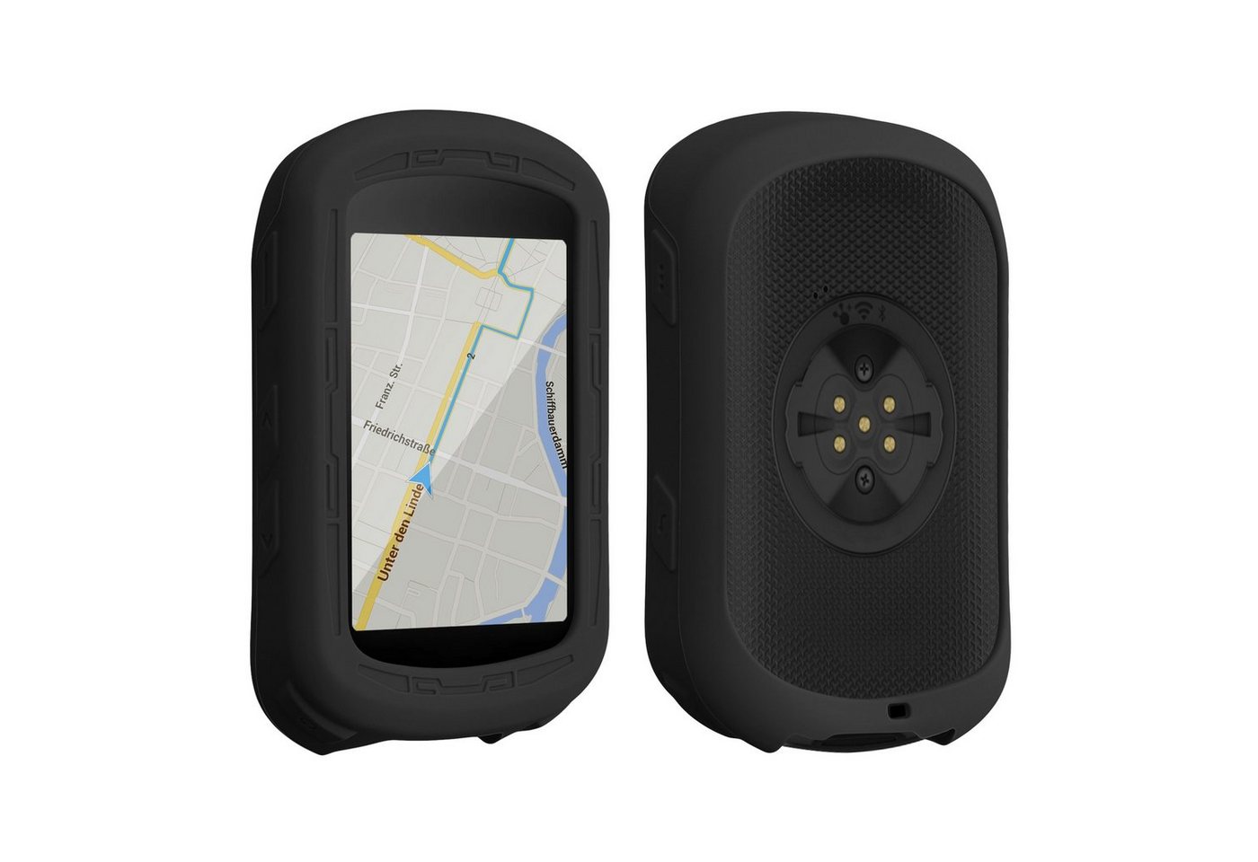 kwmobile Smartphone-Hülle kwmobile Hülle für Garmin Edge 840 / Edge 540, Silikon GPS Fahrrad Case Schutzhülle - in Schwarz kwmobile Smartphone-Hülle kwmobile Hülle für Garmin Edge 840 / Edge 540, Silikon GPS Fahrrad Case Schutzhülle - in Schwarz von kwmobile
