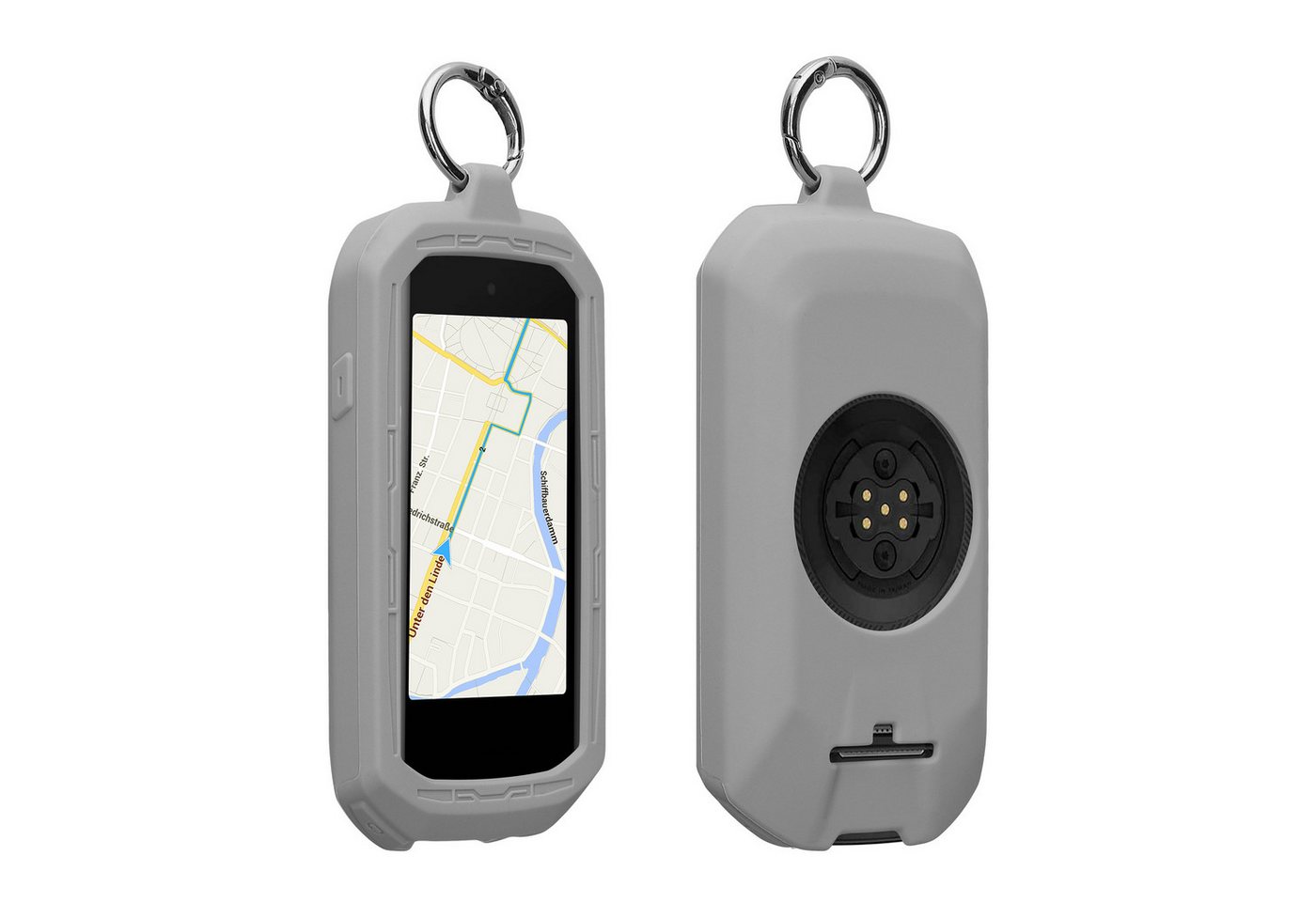 kwmobile Etui Fahrrad GPS Case für Garmin Edge 1050 Hülle, Silikon GPS Bike Schutzhülle mit Schlüsselring Fahrrad-GPS Cover kwmobile Etui Fahrrad GPS Case für Garmin Edge 1050 Hülle, Silikon GPS Bike Schutzhülle mit Schlüsselring Fahrrad-GPS Cover von kwmobile