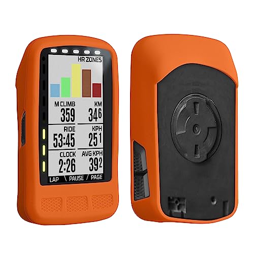 kwmobile Hülle kompatibel mit Wahoo Elemnt Roam - Silikon GPS Fahrrad Case Schutzhülle von kwmobile