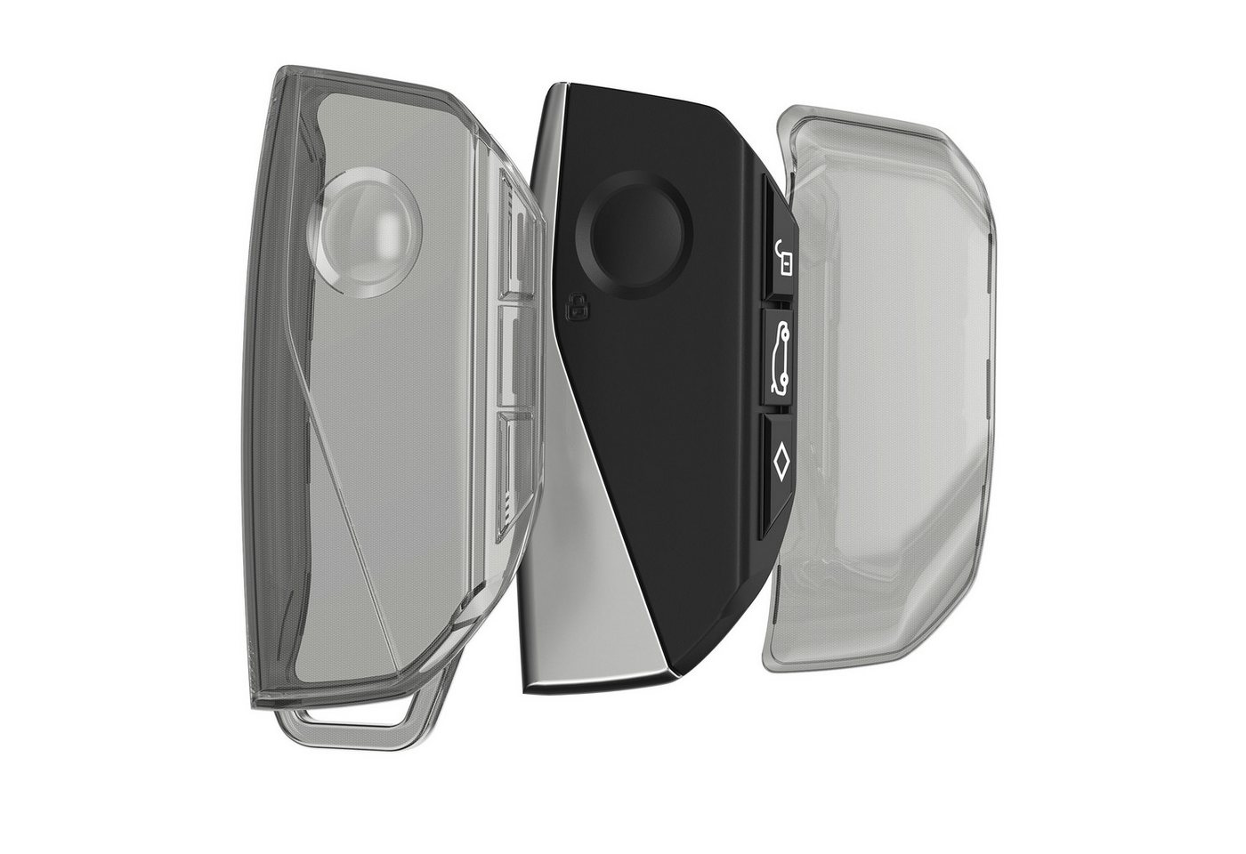 kwmobile Schlüsseltasche Autoschlüssel Hülle kompatibel mit BMW 4-Tasten X7 X1 U11 iX ix1 7er (1-tlg), FLEXIBEL & ELASTISCH: Das TPU Silikon Schlüsselcover ist eine kwmobile Schlüsseltasche Autoschlüssel Hülle kompatibel mit BMW 4-Tasten X7 X1 U11 iX ix1 7er (1-tlg), FLEXIBEL & ELASTISCH: Das TPU Silikon Schlüsselcover ist eine von kwmobile