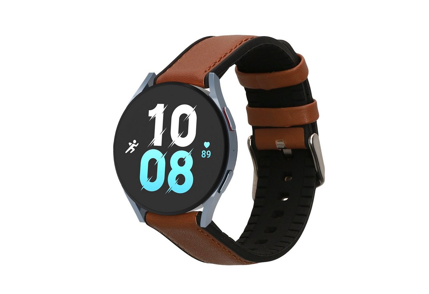 kwmobile Sportarmband für Samsung Galaxy Watch 5 / Watch 5 Pro / Watch 6 / 6 Smartwatch, 1-tlg., Leder Fitnesstracker Ersatzarmband Uhrenverschluss kwmobile Sportarmband für Samsung Galaxy Watch 5 / Watch 5 Pro / Watch 6 / 6 Smartwatch, 1-tlg., Leder Fitnesstracker Ersatzarmband Uhrenverschluss von kwmobile