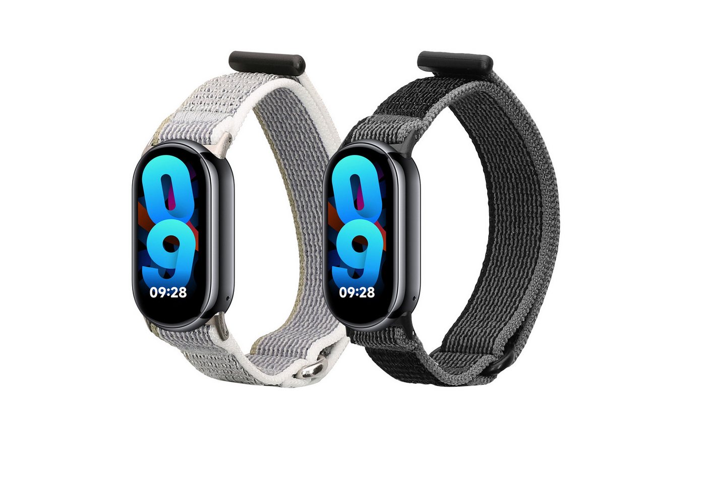 kwmobile Sportband für Xiaomi Mi Band 8 / Mi Band 9 Smartwatch, 1-tlg., 2x Nylon Fitnesstracker Sportarmband Band kwmobile Sportband für Xiaomi Mi Band 8 / Mi Band 9 Smartwatch, 1-tlg., 2x Nylon Fitnesstracker Sportarmband Band von kwmobile